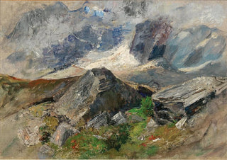 Marie Egner - A Glacier in the Glockner Massif.webp