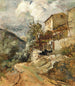 A southern landscape with sheep - Marie Egner — artwork view
