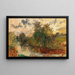 At the stream - Marie Egner — framed artwork on a wall