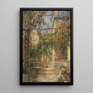 Marie Egner - Klosterhof in Capri.webp