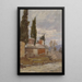 Southern landscape - Marie Egner — framed artwork on a wall