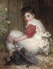 On the threshold - Marie Elizabeth Seymour Lucas — artwork view