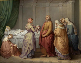 Marie Ellenrieder - Erweckung der Tabitha durch Petrus.webp