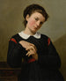 Retrato de una joven mujer - Marie Guérin — vista de la obra