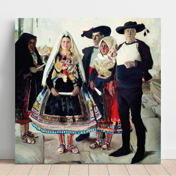 Reproducción del cuadro Mariée Lagarteran - Joaquín Sorolla