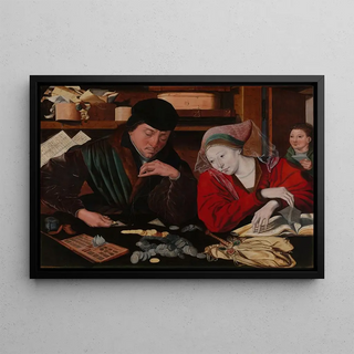 Marinus Van Reymerswale - The Banker and his Wife.webp