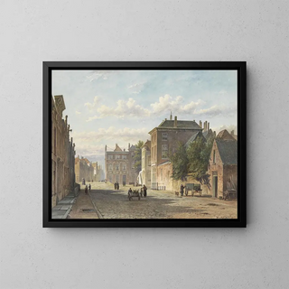 Marinus van Raden - De Gedempte Burgwal te sGravenhage.webp