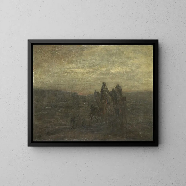 Caravane - Marius Bauer — cuadro enmarcado en la pared