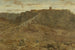 Mountainous landscape painting in Egypt - Marius Bauer — artwork view