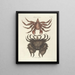 Peces, serpientes, insectos y algunos otros animales, así como algunas fotos de plantas Pl036 - Mark Catesby — cuadro enmarcado en la pared