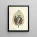 Fish, snakes, insects, and some other animals, as well as some plant photos Pl071 - Mark Catesby — framed artwork on a wall