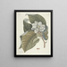 Fish, snakes, insects and some other animals, as well as some plant photos Pl107 - Mark Catesby — framed artwork on a wall