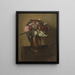 Flores en una jarra - Mark Gertler — cuadro enmarcado en la pared