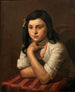 Retrato de May Berlinsky - Mark Gertler — vista de la obra