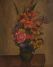 naturaleza muerta con jarrón y flores - Mark Gertler — vista de la obra