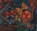 naturaleza muerta con granadas y frutas - Mark Gertler — vista de la obra