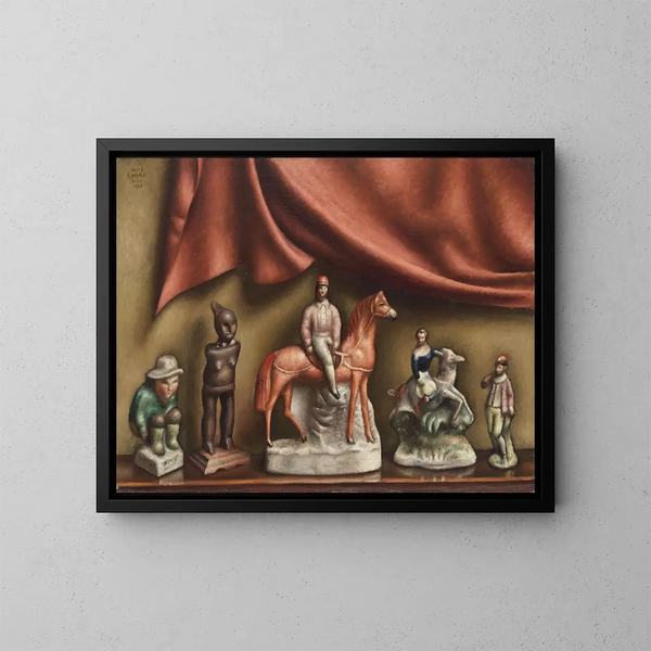 The Jockey - Mark Gertler — framed artwork on a wall