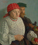 La mujer manzana y su esposo - Mark Gertler — vista de la obra