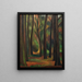 Árboles en Garsington - Mark Gertler — cuadro enmarcado en la pared