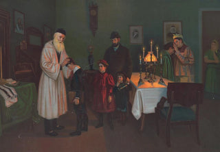 Mark Joffre - Yom Kippur going to the grandparents to get blessed.webp
