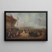 L'apertura de los altos hornos en Seaham - Mark Thompson — cuadro enmarcado en la pared