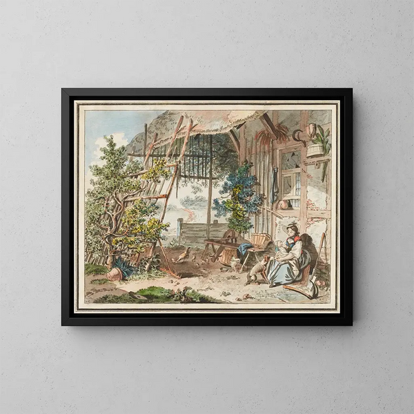 La Bonne Mère - Marquard Wocher — cuadro enmarcado en la pared