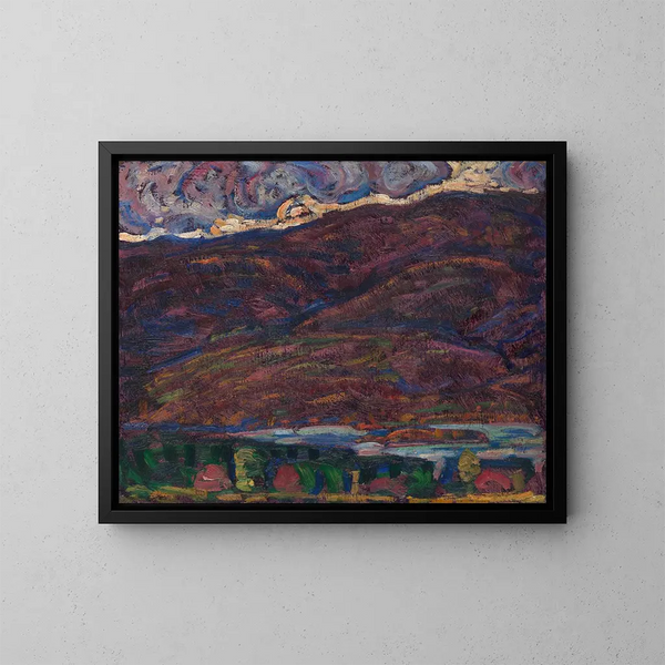 Color de otoño - Marsden Hartley — cuadro enmarcado en la pared