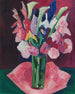 Flores en un jarrón - Marsden Hartley — vista de la obra