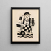 Military Symbols Painting 1 - Marsden Hartley — framed artwork on a wall