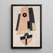 Movement Bermuda - Marsden Hartley — framed artwork on a wall