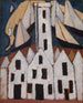 Movimiento n° 5 Casas de Provincetown - Marsden Hartley — vista de la obra