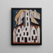 Movimiento n° 5 Casas de Provincetown - Marsden Hartley — cuadro enmarcado en la pared