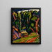 Red Tree - Marsden Hartley — framed artwork on a wall