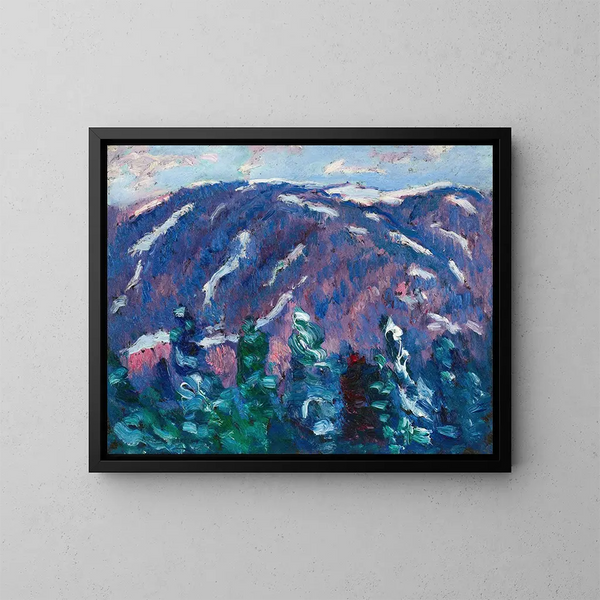 Canciones de invierno n° 3 - Marsden Hartley — cuadro enmarcado en la pared