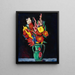 Flower Still Life Painting - Marsden Hartley — framed artwork on a wall