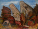 Mâchoire de baleine, Dogtown Common, Cape Ann, Massachusetts - Marsden Hartley — vista de la obra