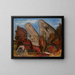 Mâchoire de baleine, Dogtown Common, Cape Ann, Massachusetts - Marsden Hartley — cuadro enmarcado en la pared