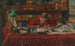 Verhaeren Painting Writing at His Work Table - Marthe Massin — artwork view