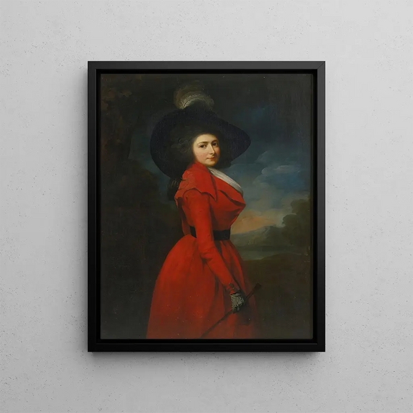 Martin Archer Shee - Portrait Of Miss Elizabeth Jemima Blake.webp