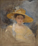 Portrait of a young girl traditionally identified as Princess Victoria, later Queen Victoria - Martin Archer Shee — artwork view