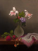 Un jarrón de lirios de trigo y heliotropo - Martin Johnson Heade — vista de la obra
