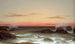 Paisaje marino al atardecer - Martin Johnson Heade — vista de la obra