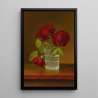 Martin Johnson Heade - Still Life Of Roses.webp