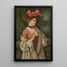 La rose promise - Martin Karsh — framed artwork on a wall