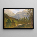 Vista del Hohe Brett y el Jenner en el Königssee - Martin Martin — cuadro enmarcado en la pared