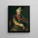 Retrato de un hombre con traje húngaro, Imre Graf Tökölyi - Martin van Meytens — cuadro enmarcado en la pared