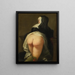 Monja arrodillada - Martin van Meytens — cuadro enmarcado en la pared