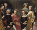 Ulrika Lovisa Tessin, Carl Gustaf Tessin, Erik Sparre, Johan Gabriel Sack, Nils Bielke, Eva Bielke y Hedvig Elisabet Sack - Martin van Meytens — vista de la obra
