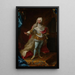 Vittorio Amedeo II en majesté - Martin van Meytens — framed artwork on a wall