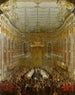 Cena de boda - Martin van Meytens — vista de la obra